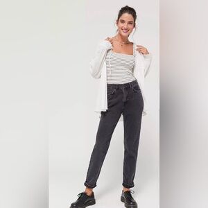BDG Black washed mom high-rise Jeans